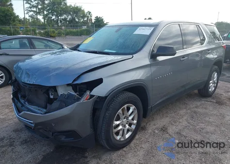 2020 Chevrolet Traverse Fwd Ls z USA, uszkodzony, nr VIN 1GNERFKW2LJ276394